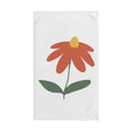 Floral Minimalist Hand Towel — Red Daisy Kitchen & Bath Accent