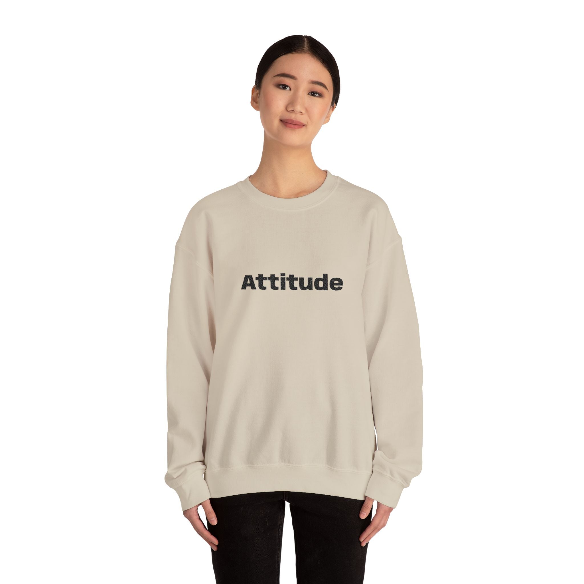 Copy of Cool sweatshirt w Attitude. Shows your strong determined and an overachiever