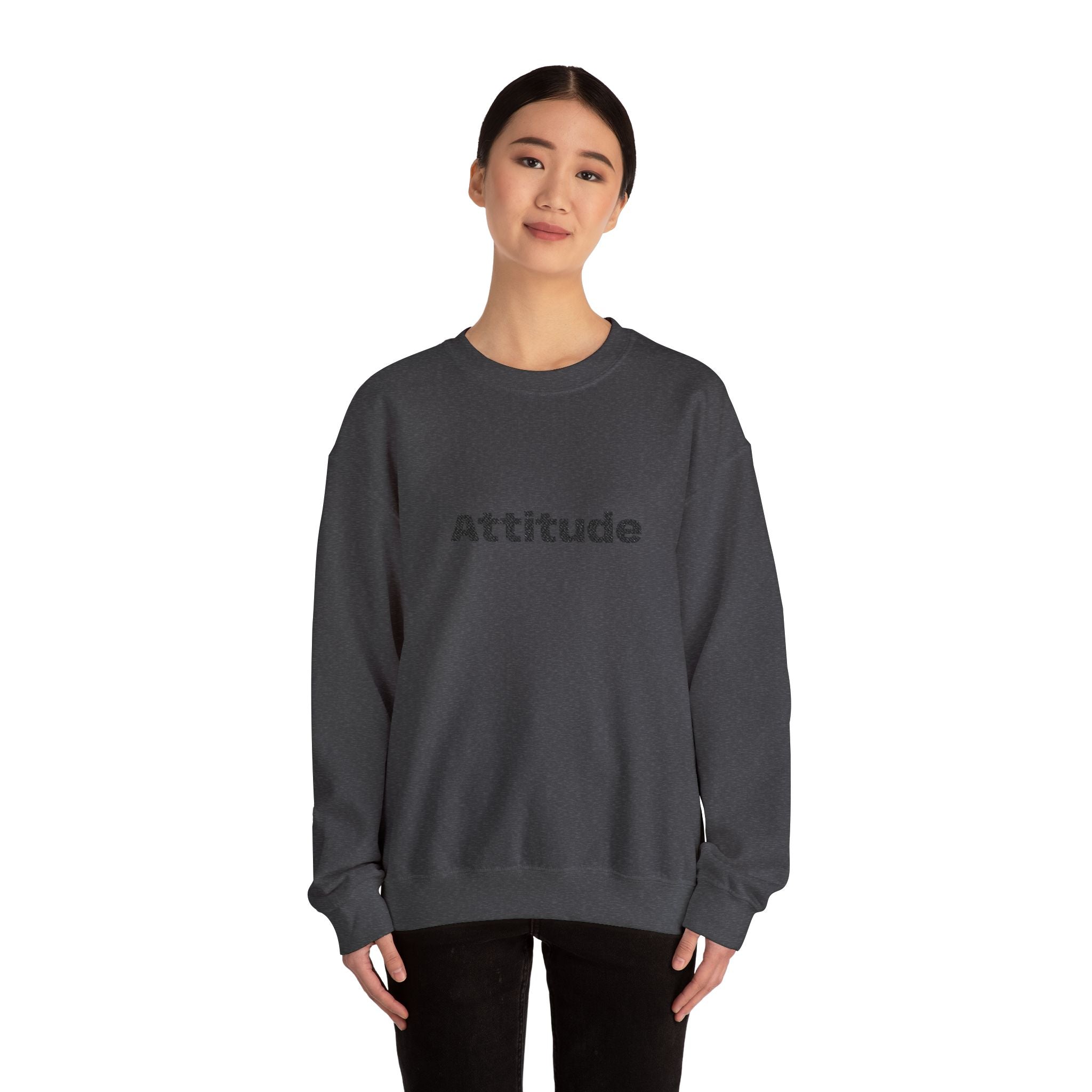 Copy of Cool sweatshirt w Attitude. Shows your strong determined and an overachiever